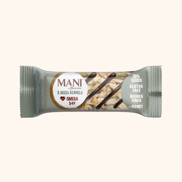 نات بار مانی بدون گلوتن با طعم سه مغز تخمه و عسل 35 گرمی