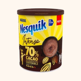پودر شکلات بدون گلوتن نسکوئیک مدل اینتنسو تلخ 70 درصد کاکائو 300 گرمی