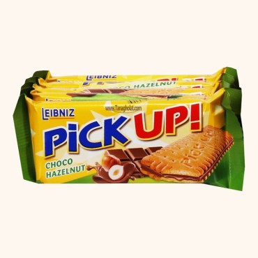 بیسکویت پیک آپ با کرم شکلات فندقی