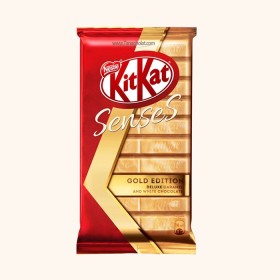 شکلات سفید کیت کت مدل senses گلد ادیشن کارامل 10 انگشتی