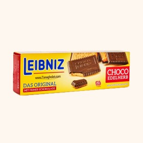 بیسکویت لیبنیز با روکش شکلات تلخ 125 گرمی