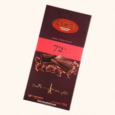 شکلات تلخ 72% سموی فرانسه