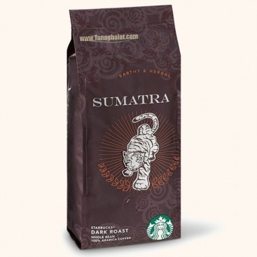 دانه قهوه استارباکس دارک مدل سوماترا