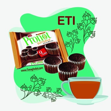 مینی کیک شکلاتی اتی بدون گلوتن