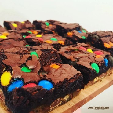 دراژه شکلاتی ام اند ام M&M با مغز براونی 200 گرمی