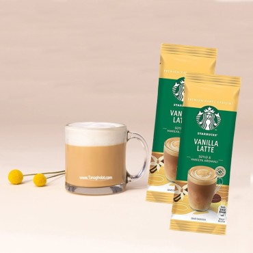 STARBUCKS vanilla latte