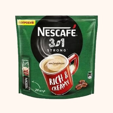 کافی میکس 3 در 1 نسکافه مدل استرانگ 20 عددی