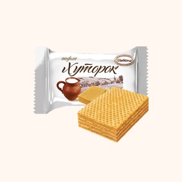 ویفر پذیرایی زیموپوک کرمدار شیری آکوند 500 گرمی