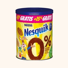 پودر شکلات بدون گلوتن و بدون شکر افزوده نسکوئیک 345 گرمی