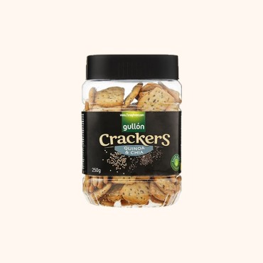 کراکر گولون با کینوآ و چیا 250 گرمی