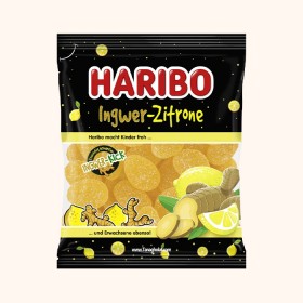پاستیل هاریبو با طعم زنجبیل و لیمو