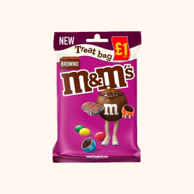 دراژه ام اند ام M&M's شکلاتی با مغز براونی 70 گرمی
