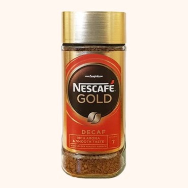 قهوه فوری نسکافه گلد بدون کافئین 200 گرمی
