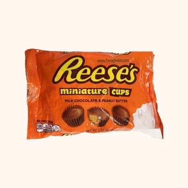 شکلات بدون گلوتن ریسز با مغز کره بادام زمینی 85 گرمی