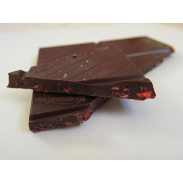 شکلات تلخ لینت مدل اکسلنس توت فرنگی