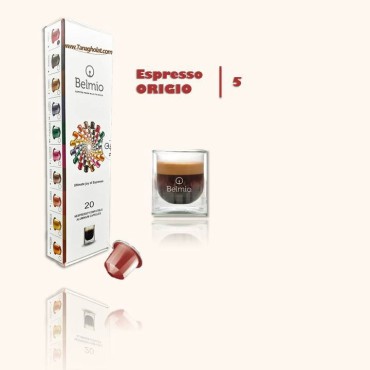 کپسول قهوه نسپرسو بلمیو مدل لایت اسپرسو اریجیو 20 عددی