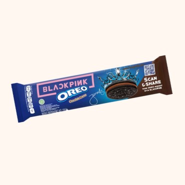 بیسکویت اورئو OREO بلک پینک کرمدار با طعم خامه شکلاتی 119 گرمی