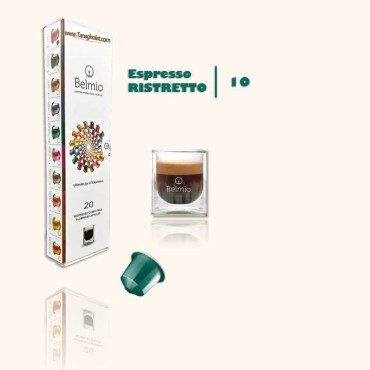 کپسول قهوه نسپرسو بلمیو مدل اسپرسو دارک ریسترتو 20 عددی