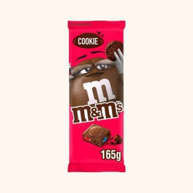 شکلات شیری M&M's با تکه های کوکی و اسمارتیز 165 گرمی